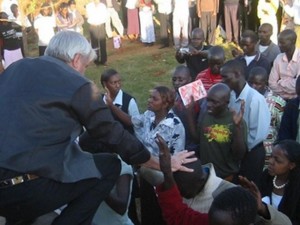 Gunnar ber for mennesker som har bestemt seg for å følge Jesus