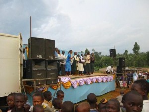 Fra en kampanje i Kenya