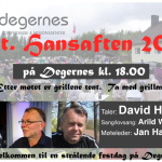 St Hans aften kl 18:00 på Degernes