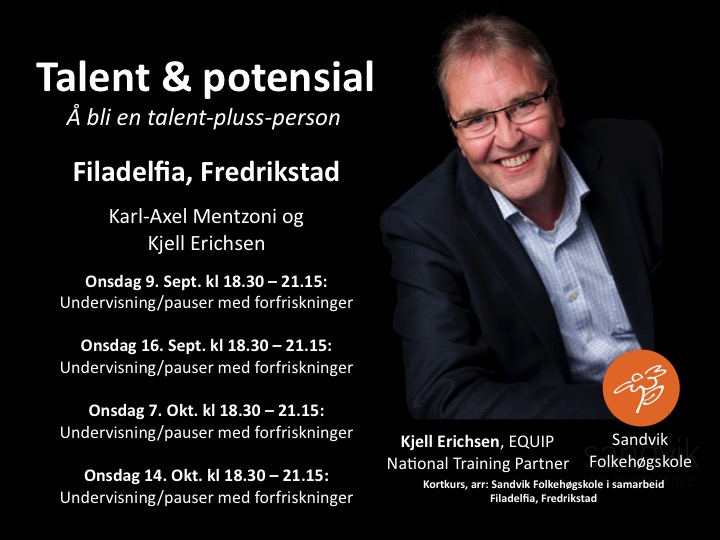 Onsdag kl 1830 - 2115: TALENT & POTENSIAL